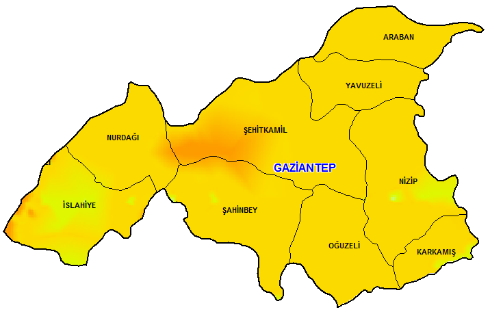 GAZİANTEP (Tüm Bölgeler)