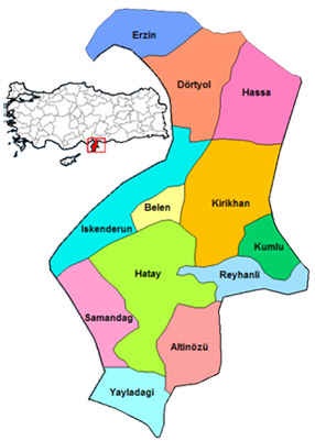 HATAY (Tüm bölgeler)